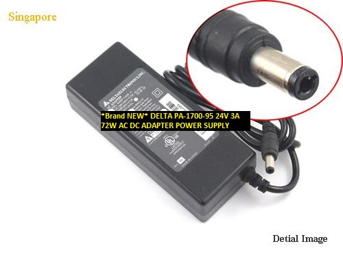 *Brand NEW* DELTA PA-1700-95 24V 3A 72W AC DC ADAPTER POWER SUPPLY